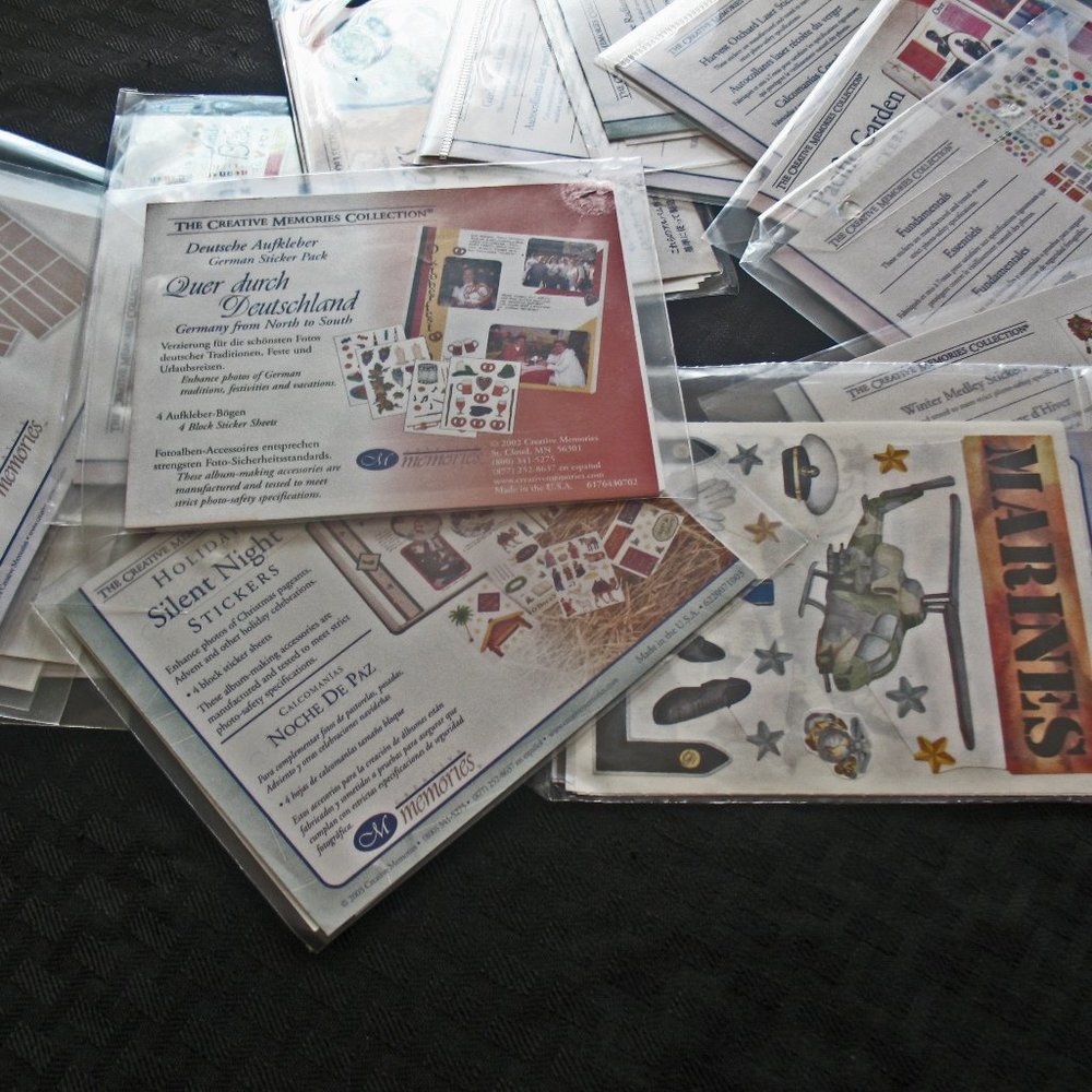CREATIVE MEMORIES STICKER PACKS, Autumn, Happening